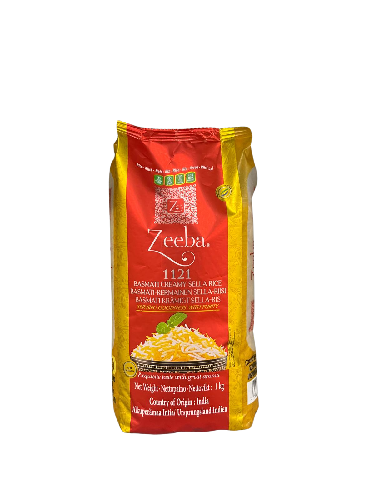 ZEEBA BASMATI CREAMY SELLA 1121 1KG