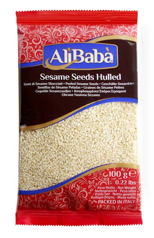 ALIBABA SESAME SEEDS HULLED 100G