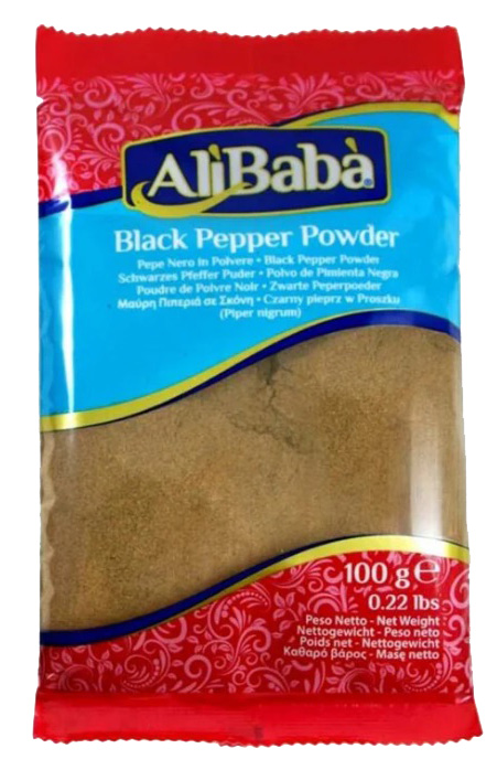 ALIBABA BLACK PEPPER POWDER 100G
