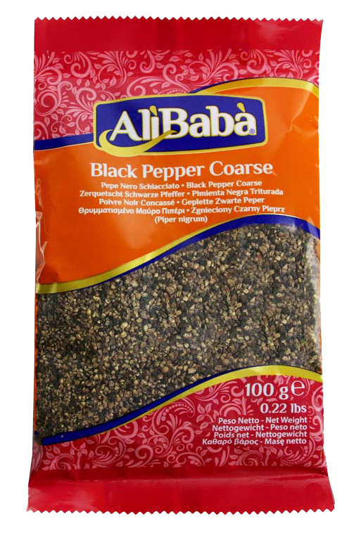 ALIBABA BLACK PEPPER COARSE 100G
