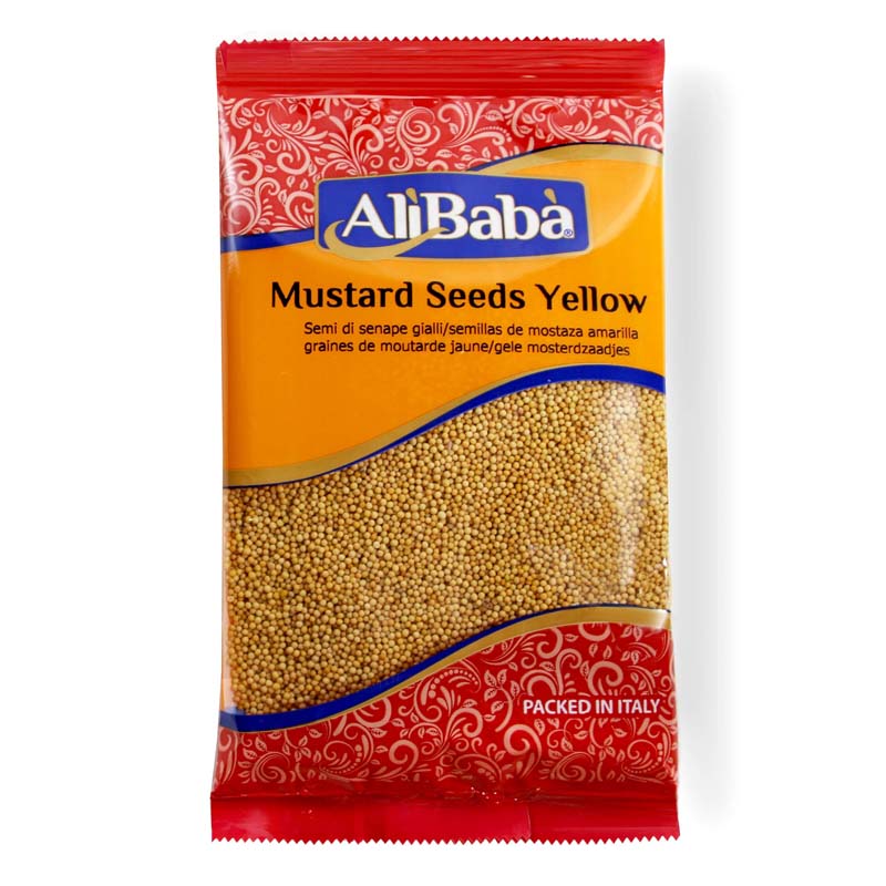 ALIBABA MUSTARD SEEDS YELLOW 100G