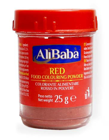 ALIBABA RED COLOURING POWDER 25G