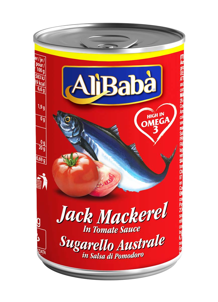 ALIBABA JACK MACKEREL IN TOMAT SAUC 425G