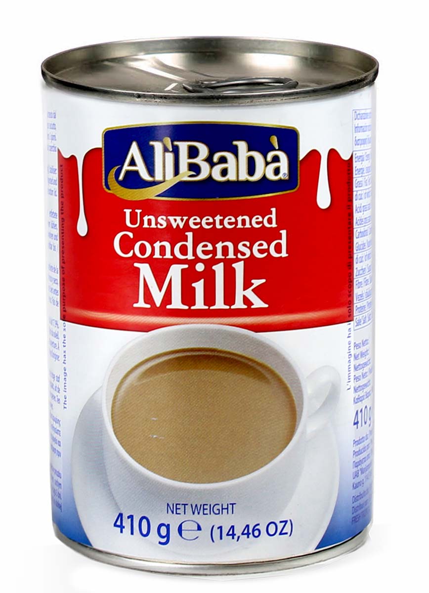 ALIBABA UNSWEETENED CONDENSED MILK 410G
