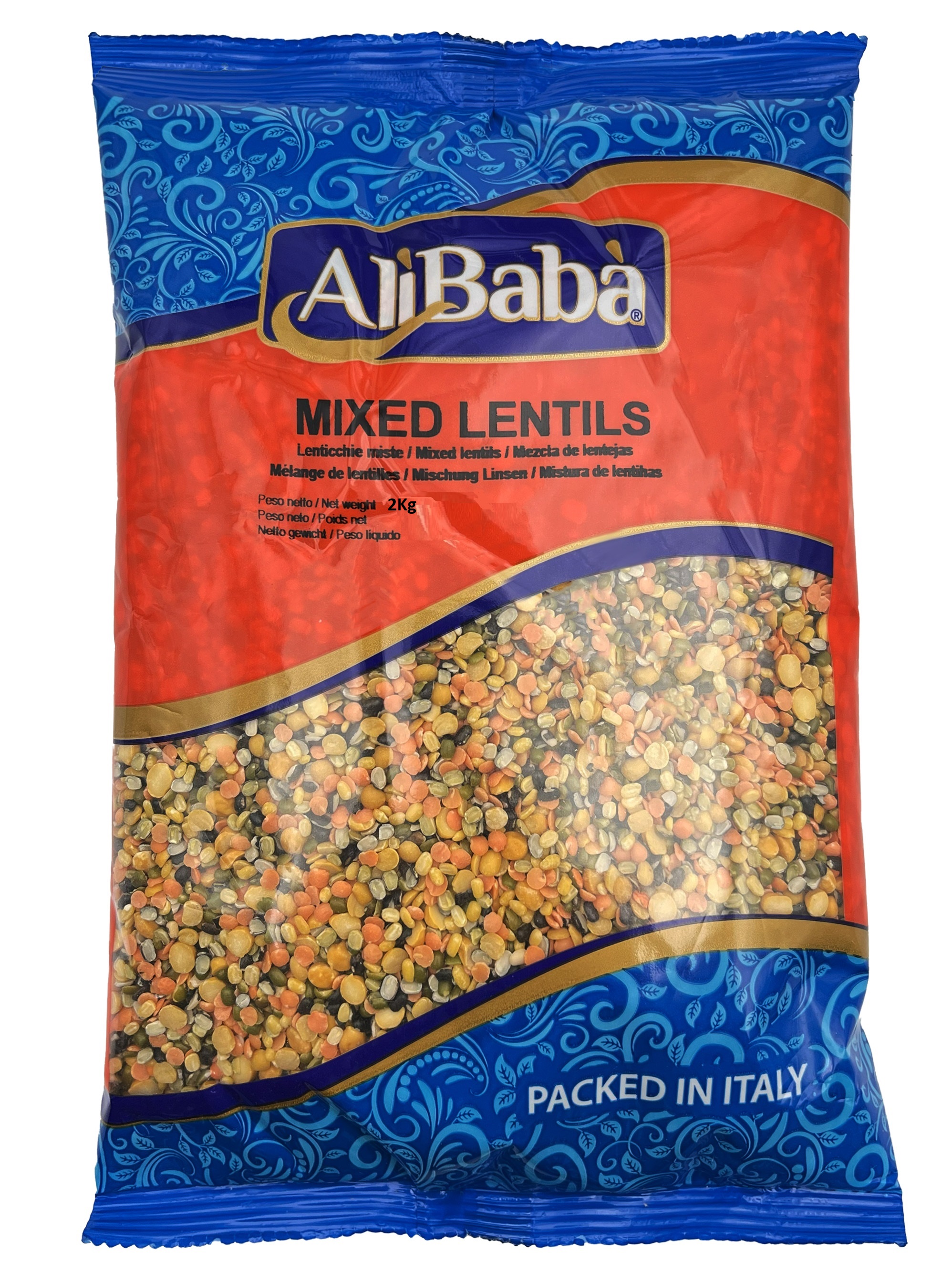 ALIBABA MIXED LENTILS 2KG