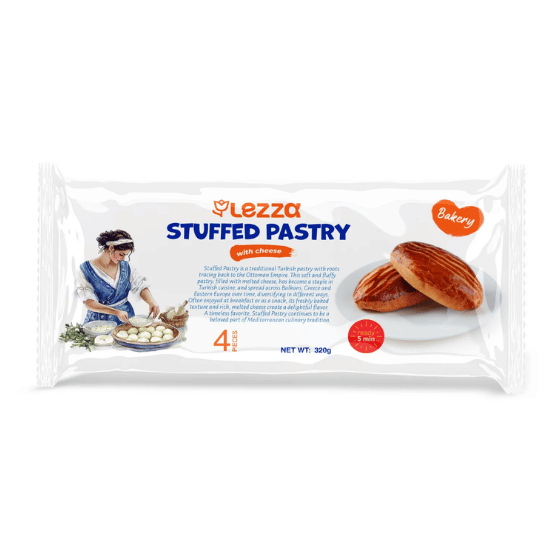 LEZZA STUFFED PASTRY WITH CHEESE 4X80G