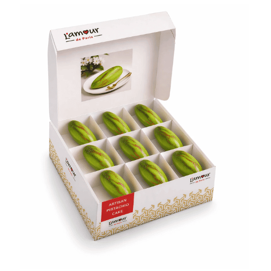 LAMOUR ARTISAN PISTACHIO CAKE 9X90G