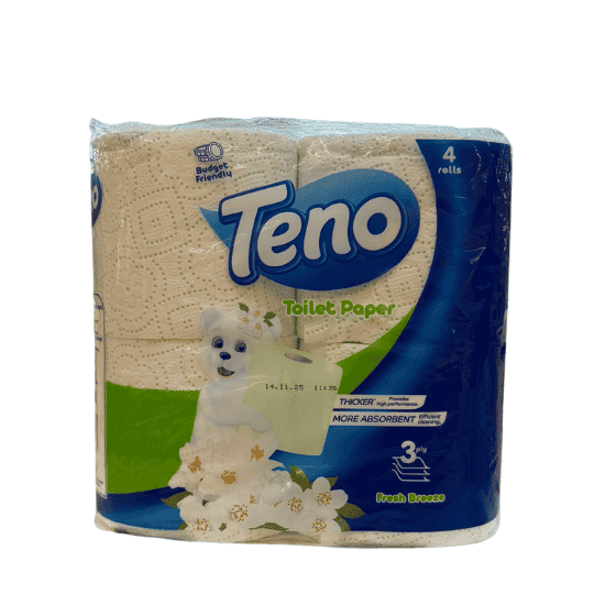 TENO WC-PAPERI FRESH BREEZE 4RLL
