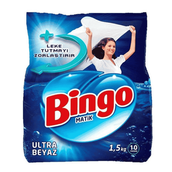 BINGO PYYKINPESUJAUHE ULTRA VALKOINEN 1.5KG