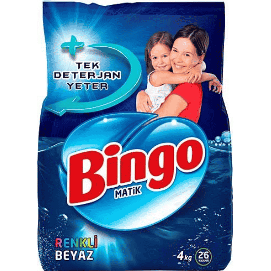 BINGO PYYKINPESUJAUHE COLOR & WHITE 4KG