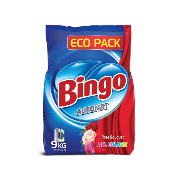BINGO PYYKINPESUJAUHE ROSE 9 KG