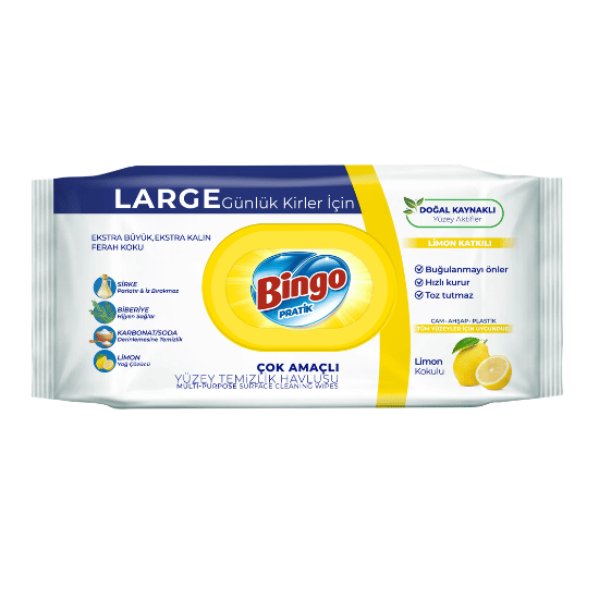BINGO YLEISPUHDISTUSLIINA LEMON 96KPL