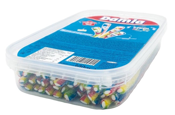 TAYAS SOUR PENCIL RAINBOW 300G