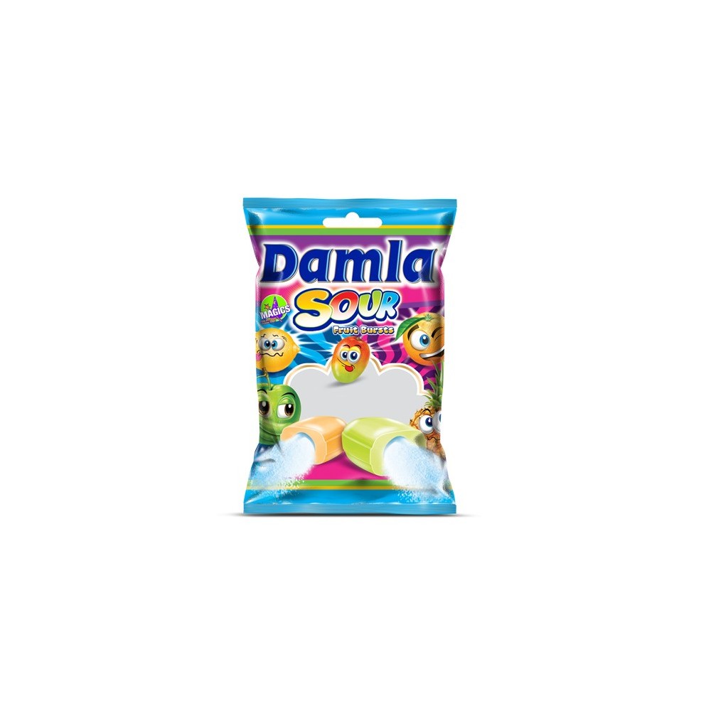 TAYAS  SOUR FRUIT TOFFEE 1KG