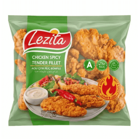 LEZITA CHICKEN SPICY TENDER FILLET 700G