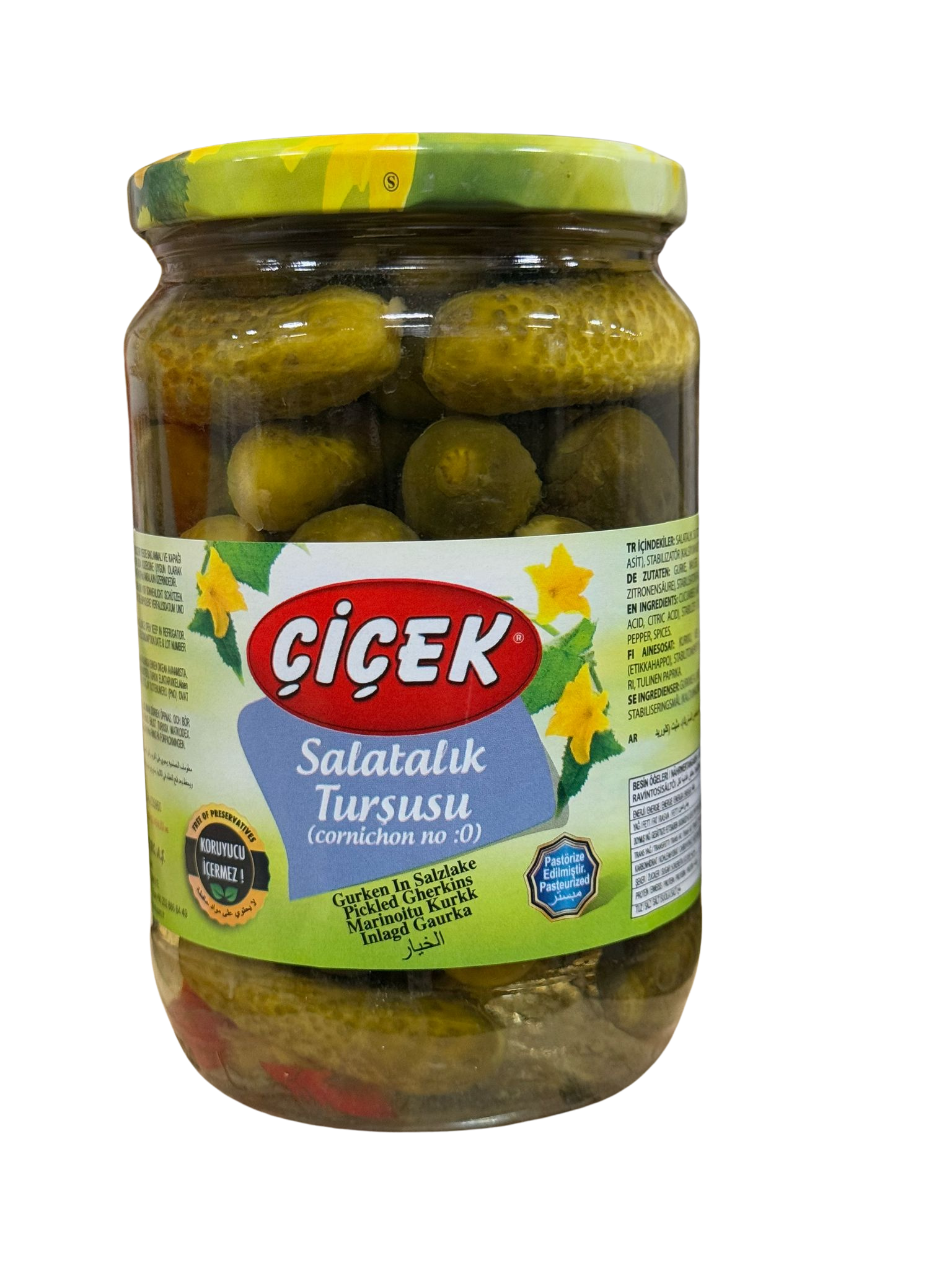 CICEK CUCUMBER PICKLE NR 0 700G