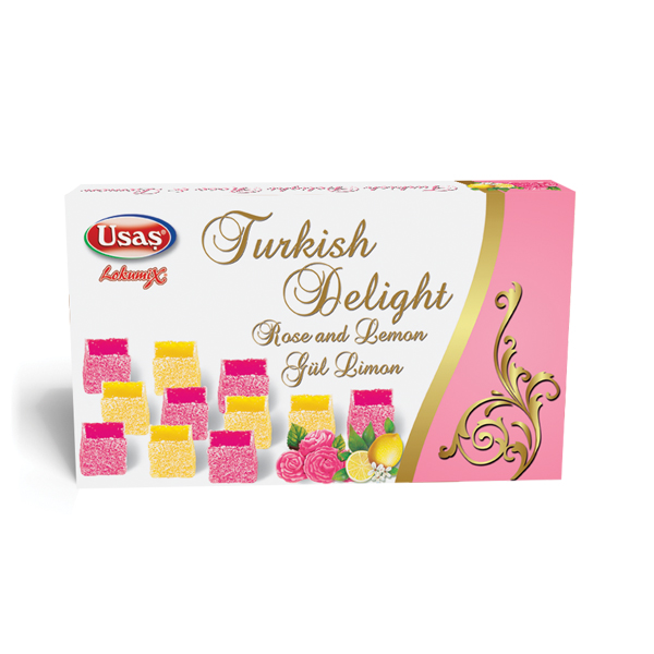 USAS TURKSIH DELIGHT ROSE LEMON 350G