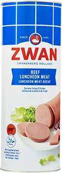 ZWAN LUNCHEON MEAT WITH BEEF  850G