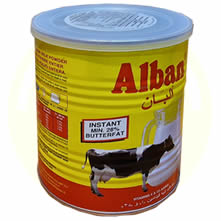 ALBAN MILK POWDER 400G