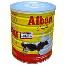 ALBAN MILK POWDER 900G