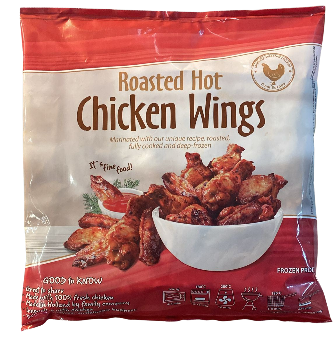 ELBURG HOT CHIKEN WINGS 1KG