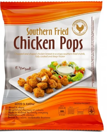 ELBURG SOUTHERN FRIED CHICKEN POPS 1KG