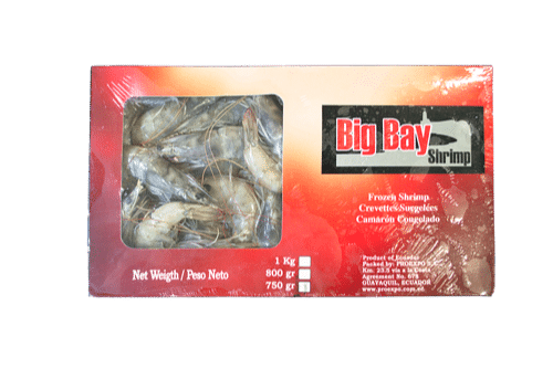 BIG BAY VANNAMEI SHRIMP HOSO 20/30 750G
