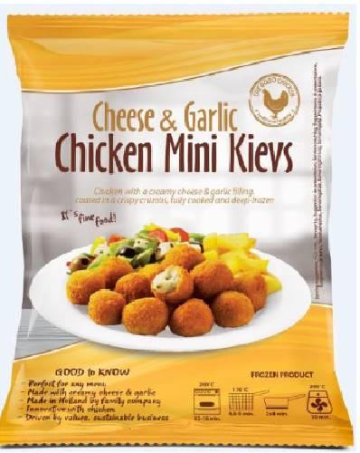 ELBURG CHEESE GARLIC MINI KIEVS 1KG