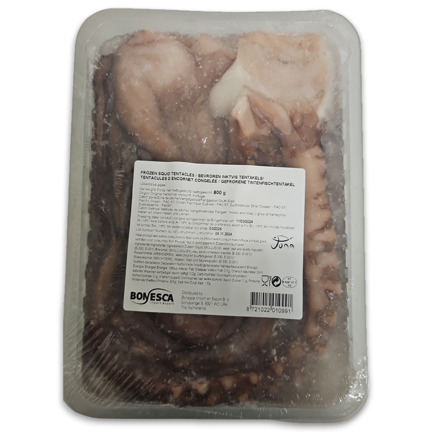 JONA GIANT SQUID TENTACLES 800G