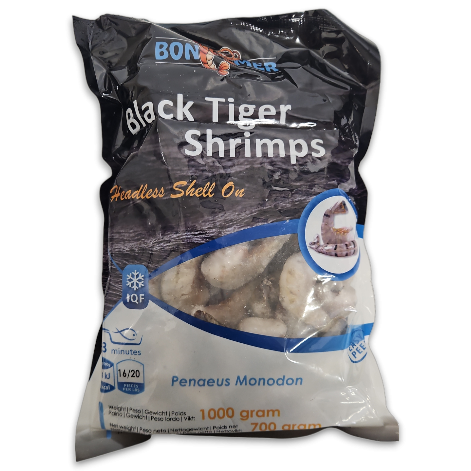BONEMER BLACK TIGER HLSO 16/20 700G