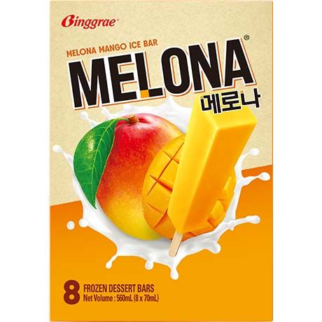 BINGGRAE MELONA ICE BAR MANGO 560ML
