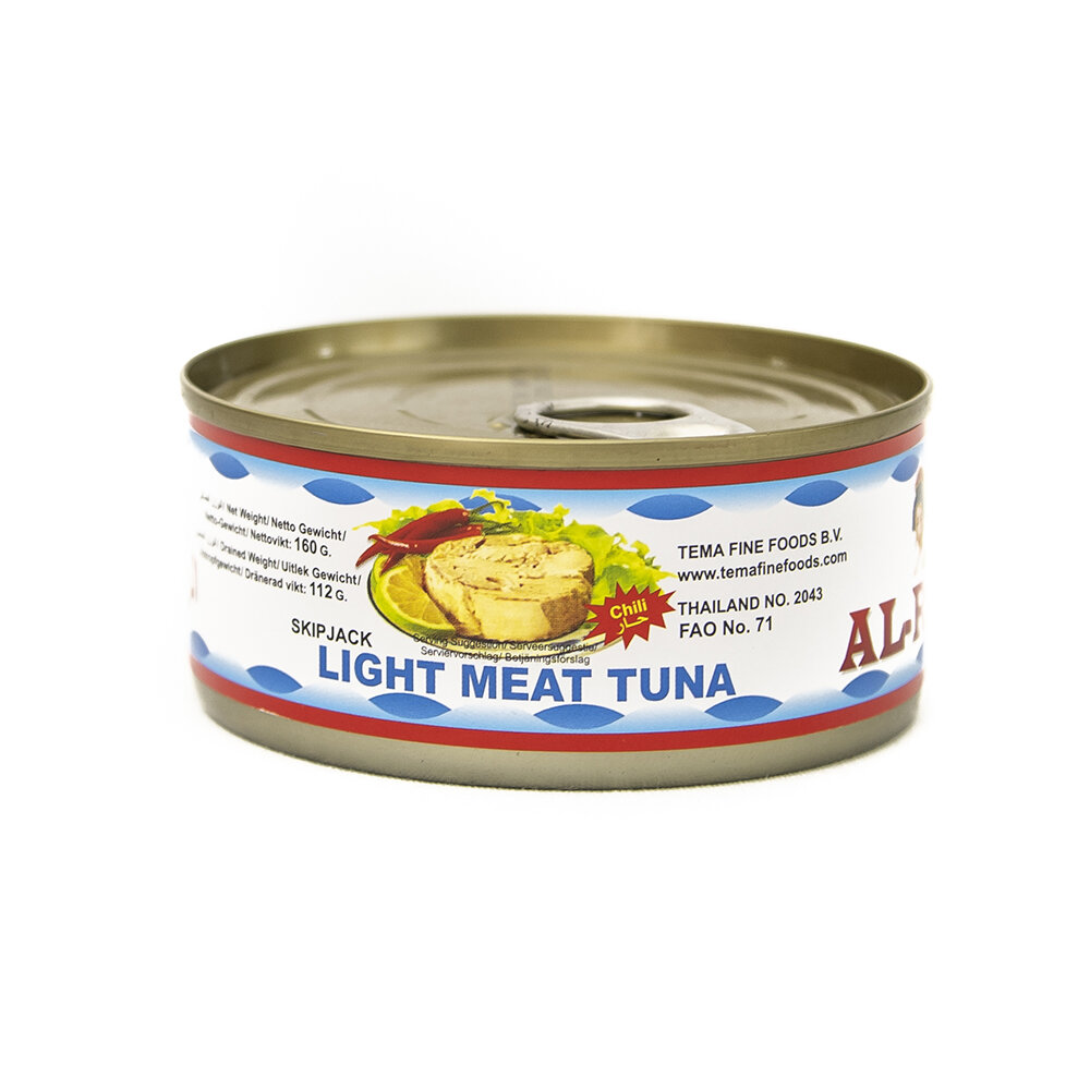 AL RAII TUNA IN OIL HOT 160G