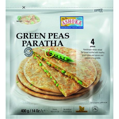 ASHOKA GREEN PEAS PARATHA 400G