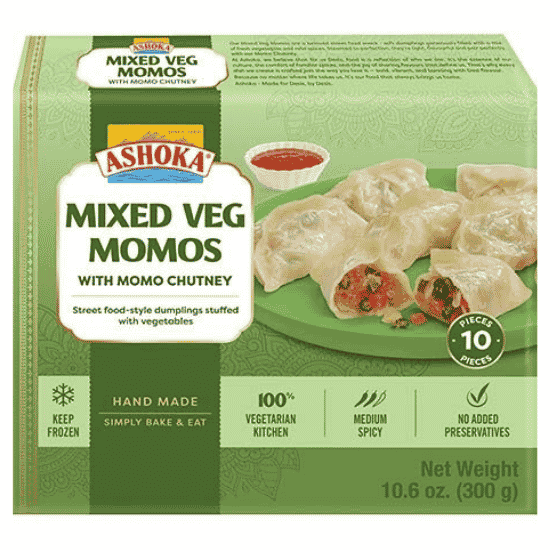 ASHOKA MOMO VEGETABLES 300G
