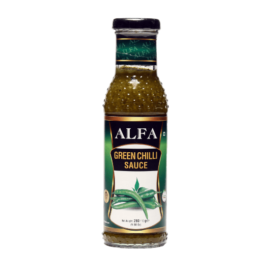 ALFA GREEN CHILLI SAUCE 280G