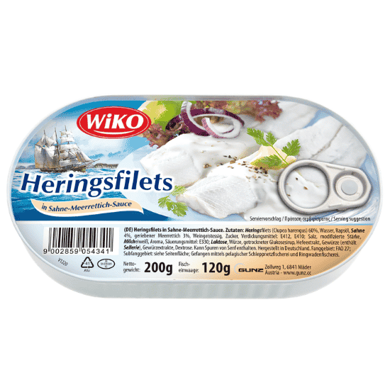 WIKO SILLIFILEET HORSERADISH SAUCE 200G