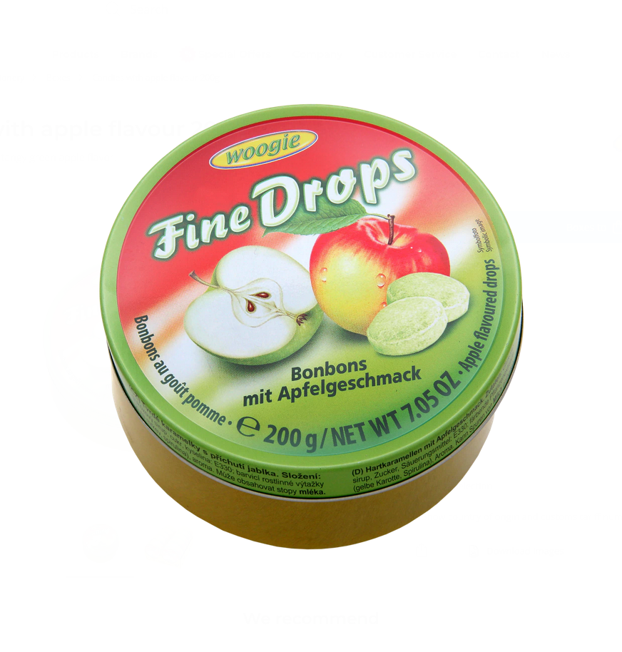 WOOGIE APPLE CANDEIS  200G