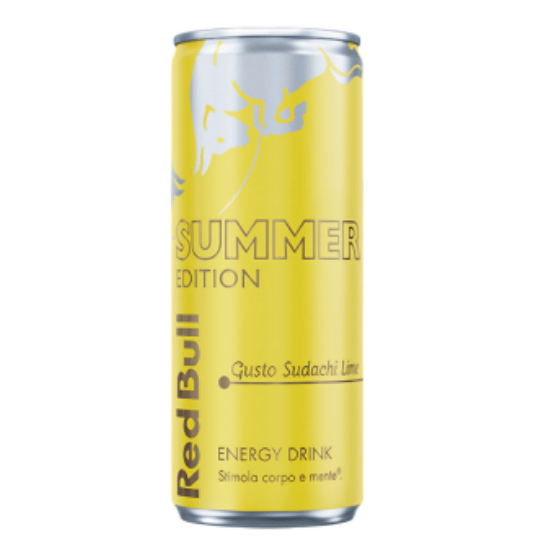 REDBULL SUMMER EDITION YELLOW 250ML