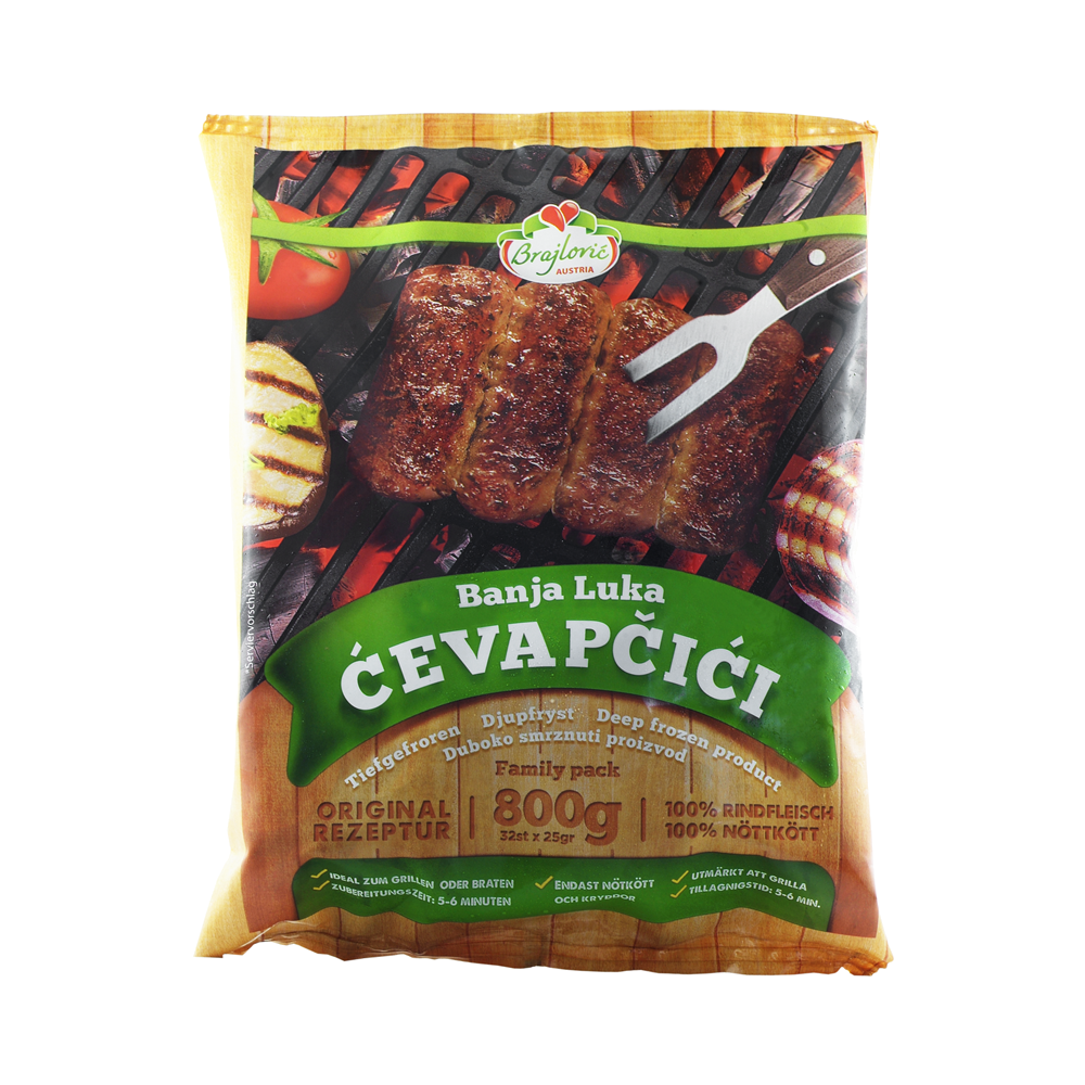 BRAJLOVIC CEVAPCICI SARAJEVO 800G