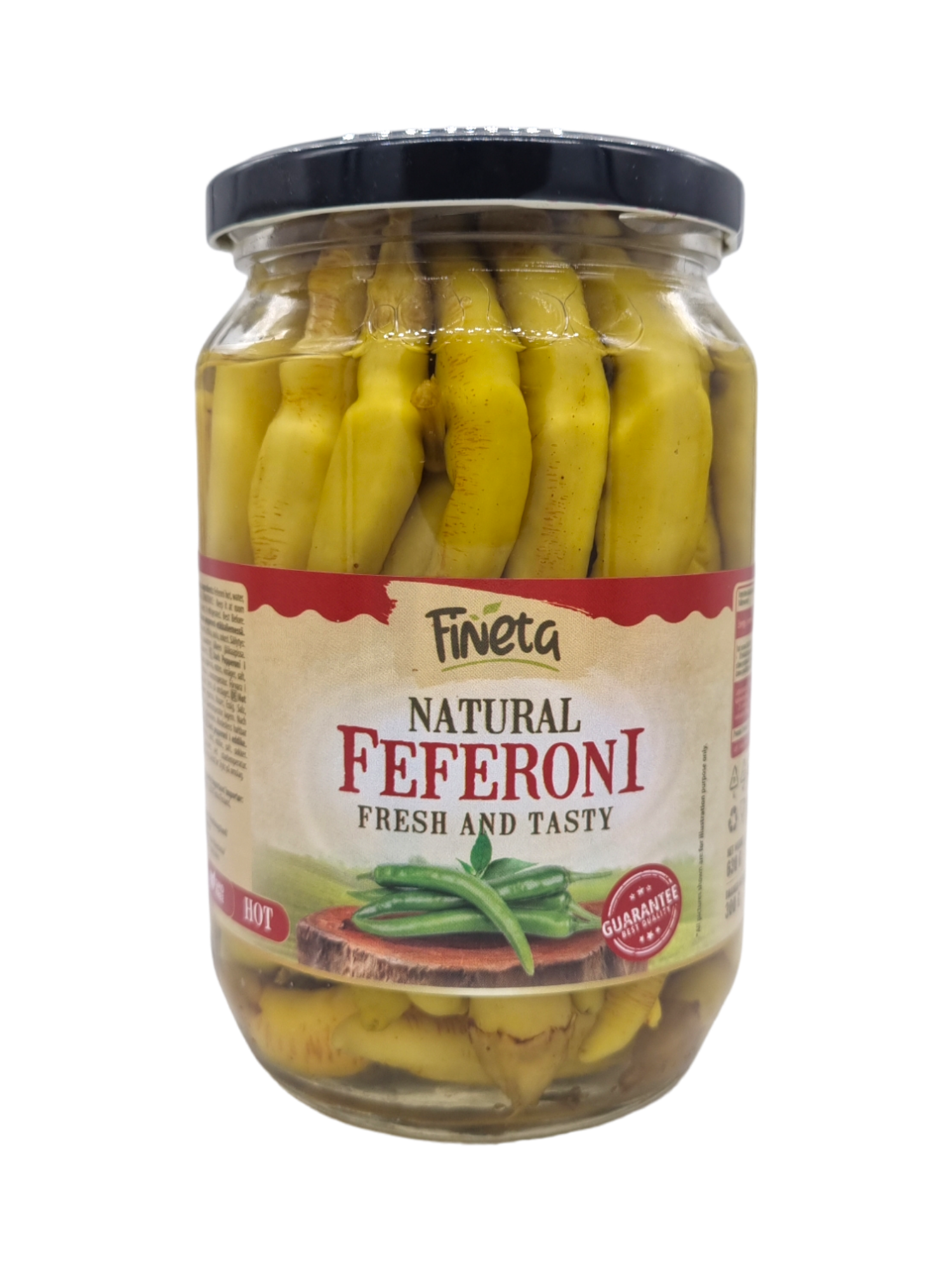 FINETA FEFERONI HOT 630G 