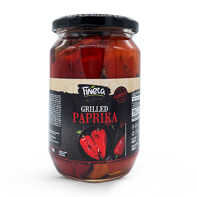 FINETA GRILLED RED PAPRIKA 680G