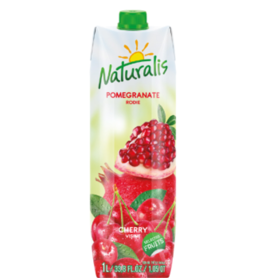 NATURALIS POMEGRANATE CHERRY JUICE 1L