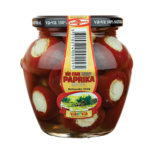 VAVA PUNAINEN CHERRY PAPRIKA JUUSTO 550G