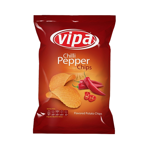 VIPA CHIPS CHILI PEPPER 130G