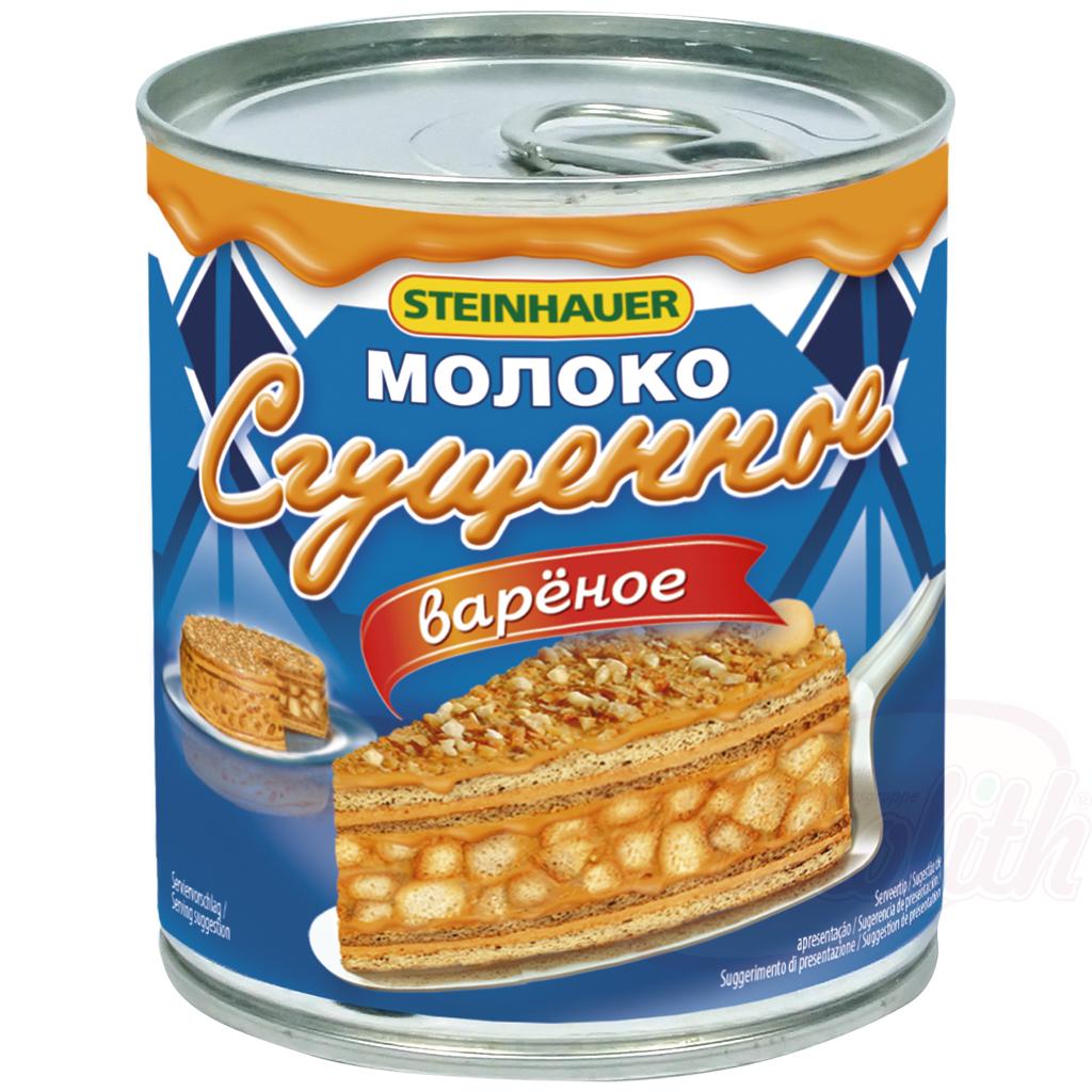 STEINHAUER CONDENSED MILK BOILED 397G