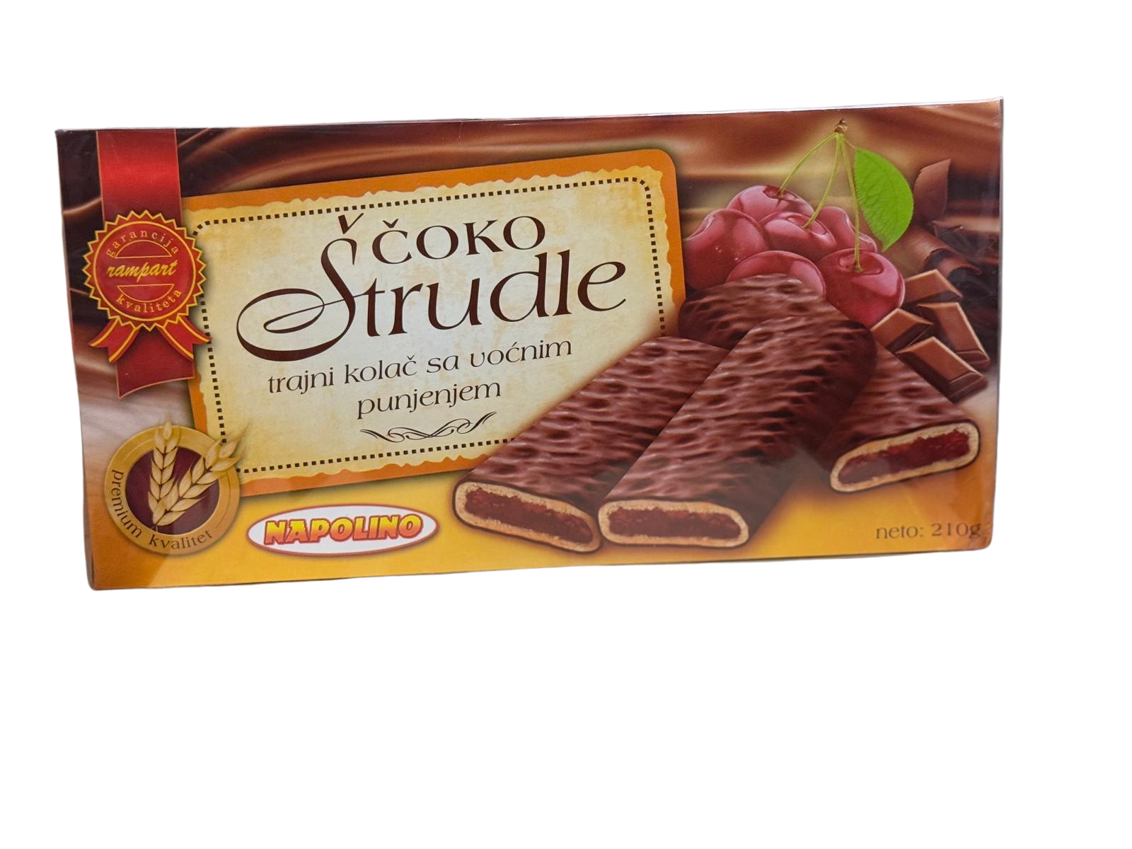RAMPART STRUDLE CHOCO 210G